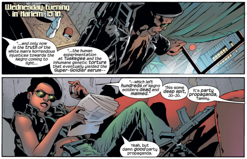 Illustration for article titled The Blackest Superhero Story That Marvel Comics Ever Published